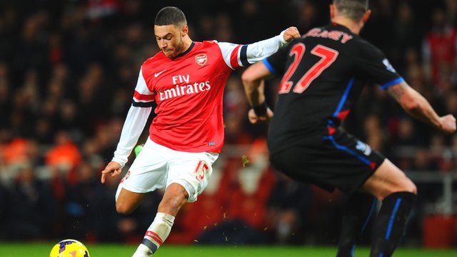 The Ox fires Arsenal back on top