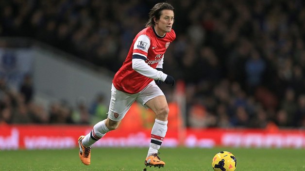 Arsenal boss confident Rosicky will sign a new deal