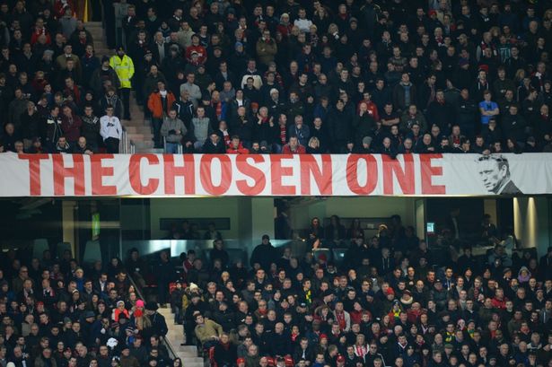 Chosen One Banner to stay at Old Trafford