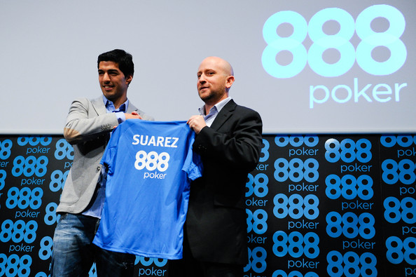 Liverpool striker Luis Suarez joins forces with 888Poker