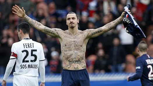 Zlatan Ibrahimovic calls for PSG to stay positive as they prepare for Chelsea (video)