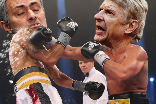 Very Funny Press Conference Between Wenger and Mourinho (video)