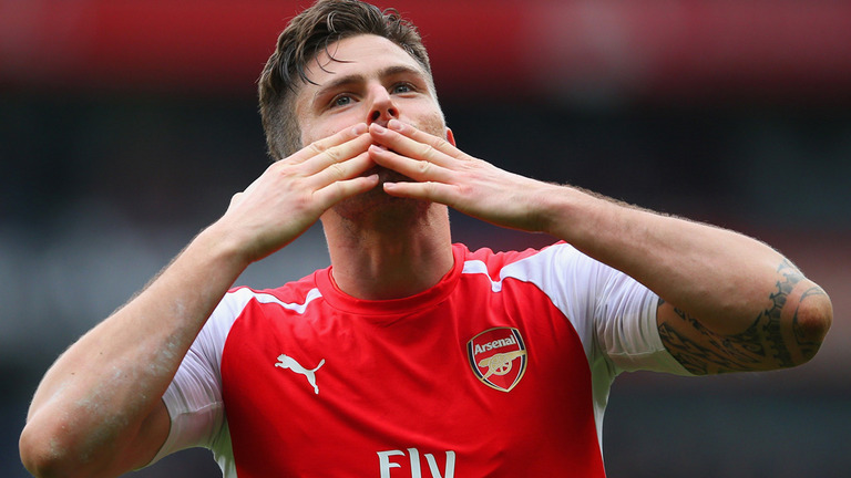 Olivier Giroud signs new CONTRACT with Arsenal