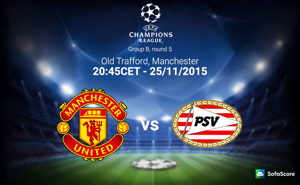 LINE-UP: Manchester United team to play PSV Eindhoven