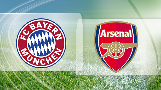 LINE-UP: Arsenal team to play Bayern Munich